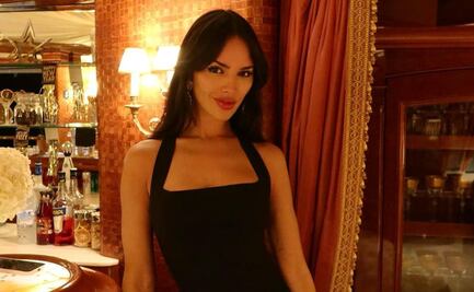 Eiza González luce labial en tono "Peach Fuzz" perfecto