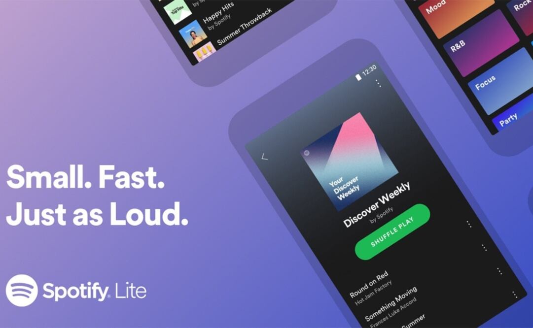 Ya disponible la versión ligera de Spotify para dispositivos Android