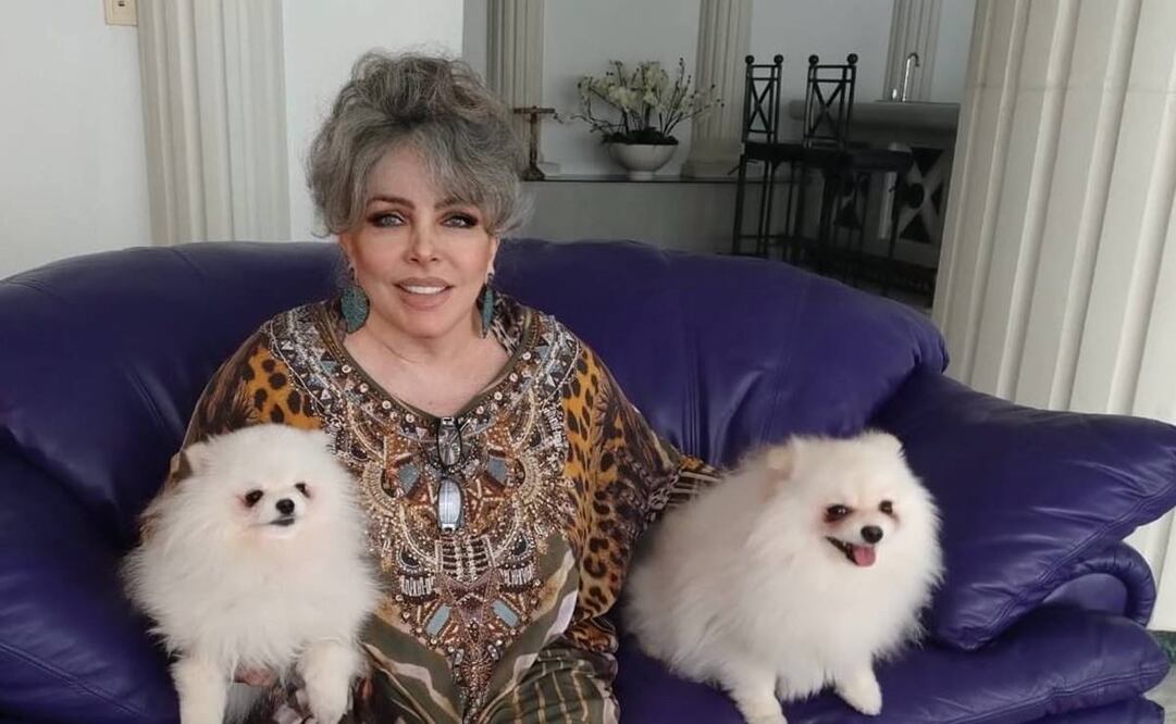 Con esta foto, Verónica Castro agradeció a sus fans por las felicitaciones y las muestras de cariño.