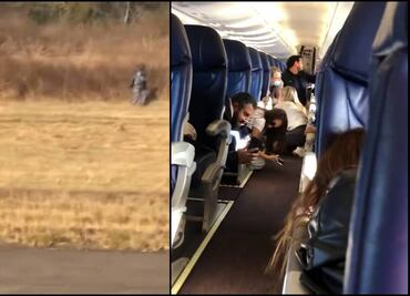 VIDEOS: "¡Agáchate, ma!", así se vivió el terror en avión de Aeroméxico tras recaptura de Ovidio Guzmán en Culiacán