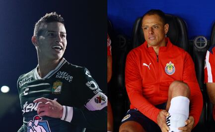 James Rodríguez y su gesto tras vencer a Chicharito Hernández; el colombiano mostró su clase