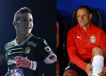 James Rodríguez y su gesto tras vencer a Chicharito Hernández; el colombiano mostró su clase