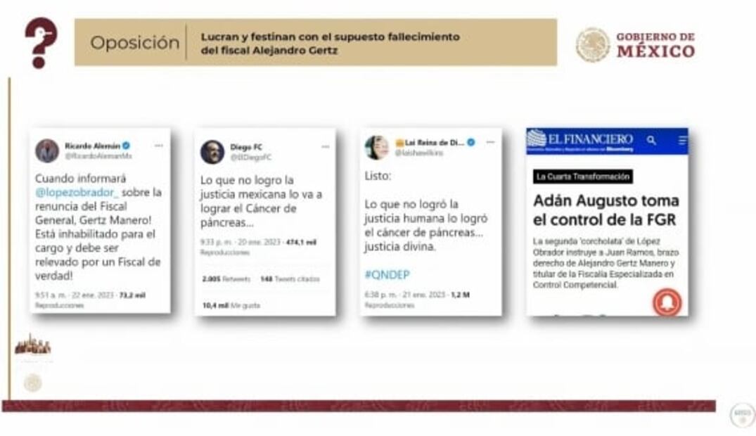 La mañanera de AMLO, 25 de enero, minuto a minuto