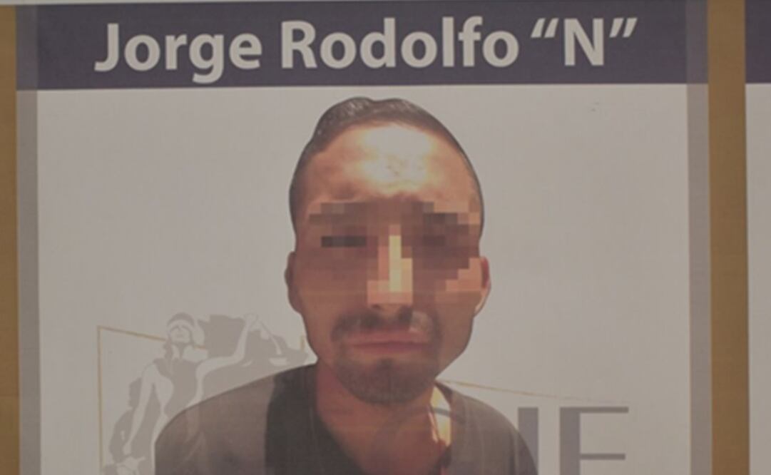 El asesino de la menor fue identificado como Jorge Rodolfo “N”, de 29 años de edad. Foto: Especial 