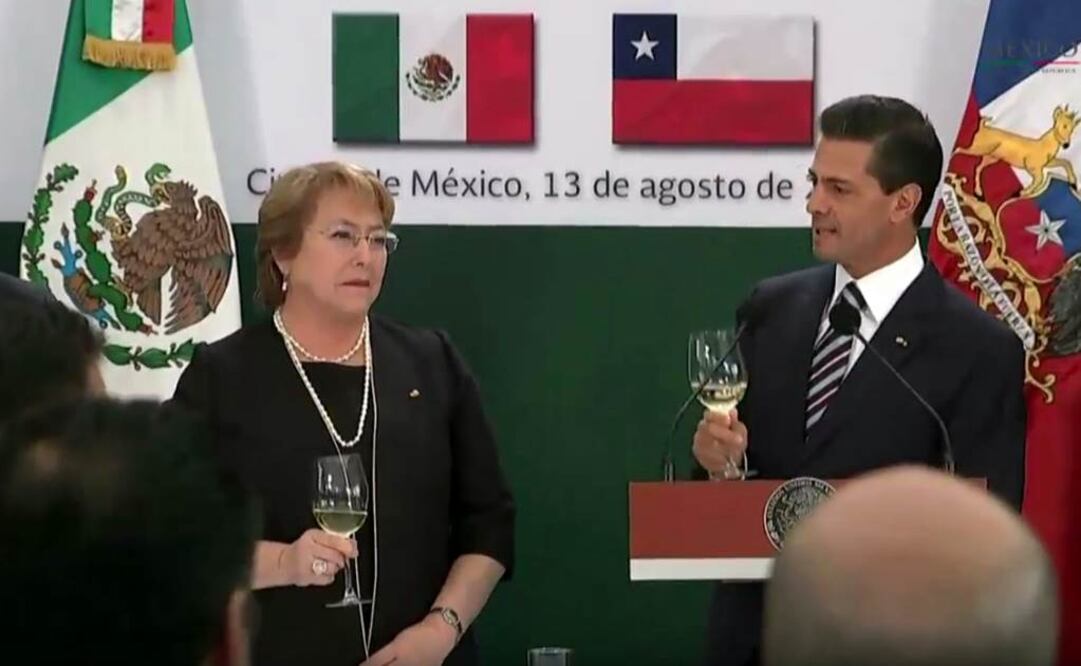 Ambos mandatarios brindaron por la amistad entre los dos pueblos./Especial