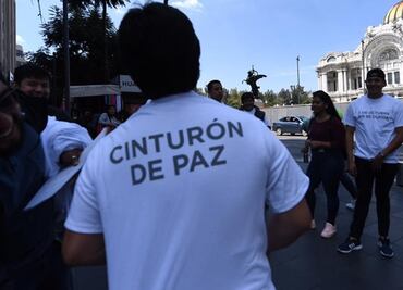 CDMX gastó $960 mil en playeras para el Cinturón de Paz para marcha del 2 de Octubre