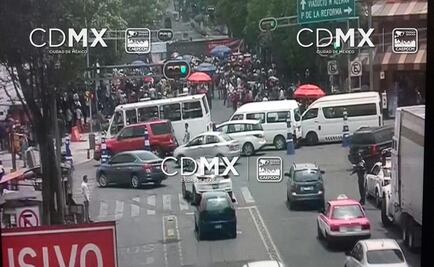 Antorcha Campesina deja Reforma; protesta frente a Segob