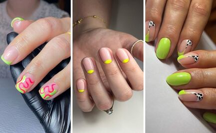 Uñas neón para deslumbrar con tu manicura en verano