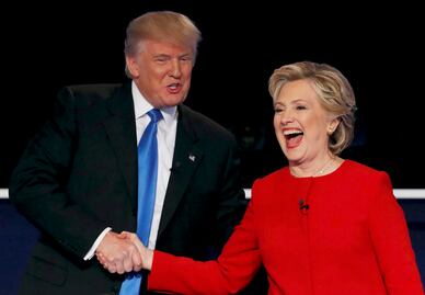 ¿Qué pasaría si Clinton y Trump quedan empatados?