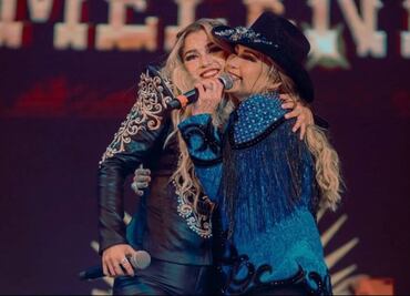 Así fue el debut de Melenie Carmona junto a su mamá Alicia Villarreal: "Tengo pánico escénico"