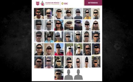 Detienen a 38 personas en dos días durante operativos de seguridad en la CDMX; intensifican revisiones a motociclistas