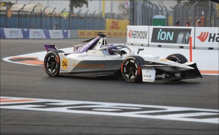Pascal Wehrlein es el más veloz previo a la clasificación del E-Prix de la Ciudad de México