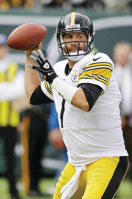 Ben Roethlisberger buscará concretar jugadas de largo yardaje con los receptores Antonio Brown y Martavis Bryant (ARCHIVO. EL UNIVERSAL)