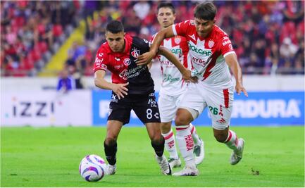 Atlas y Necaxa empatan en triste partido en el Jalisco