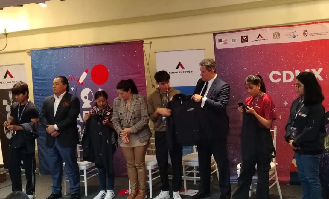 La embajada de Estados Unidos en México, Fundación Televisa y American Tower impulsan a estudiantes mexicanos. Foto: Eduardo Dina