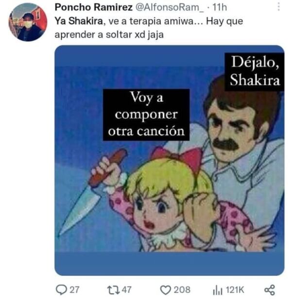 "Ya Shakira": Con memes, piden a la cantante superar a Gerard Piqué