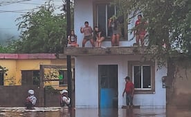 Lluvias dejan inundaciones en Mazatlán
