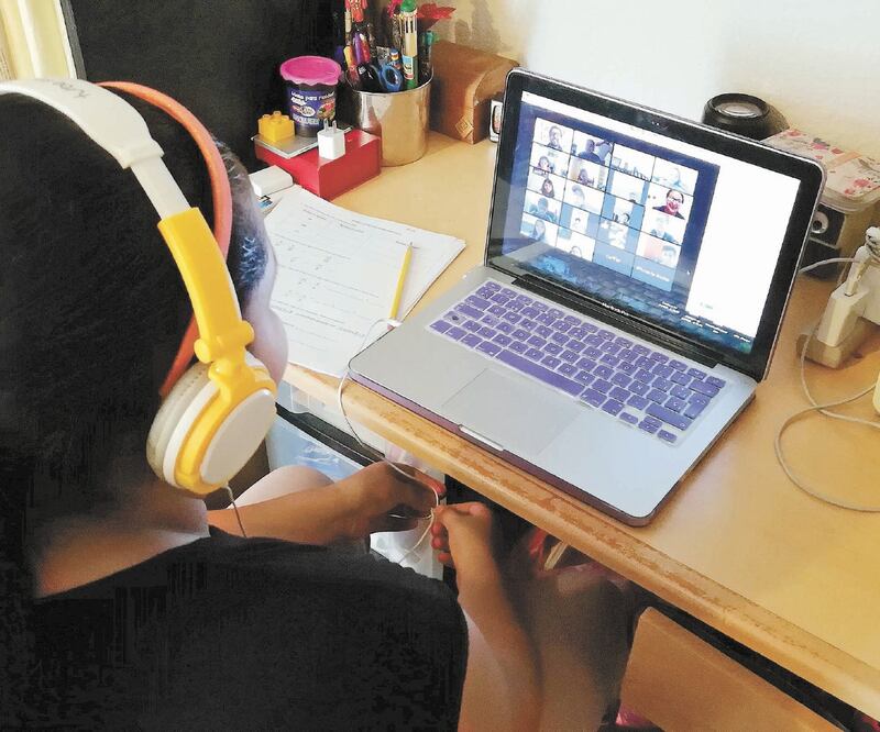 Estudiantes han tenido que tomar clases través de la platafo rma Zoom a raíz de que inició la pandemia por Covid. Foto: ARCHIVO EL UNVERSAL