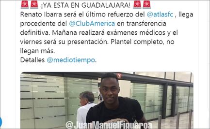 Fake News “atacan” a Renato Ibarra del América