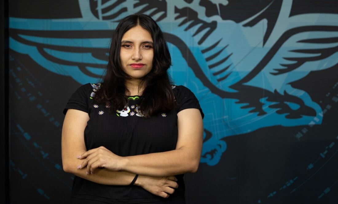 Jazmín Pech Monge, activista, promotora cultural y traductora maya nacida en Quintana Roo. Foto: Hugo Salvador/ EL UNIVERSAL