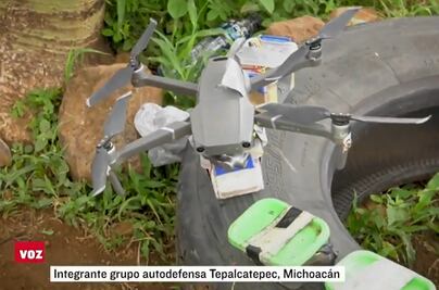 CJNG usa drones con explosivos C4 y balines como forma de ataque