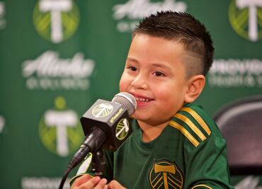 En la MLS le cumplen sueño a niño de cinco años