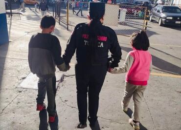 Niños se fugan de casa de sus abuelos para buscar a su mamá