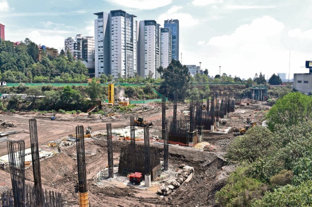 El Tren Interurbano México-Toluca cuenta con un avance global del 32%, ya finalizaron trabajos de cimentación profunda (SOBSE)