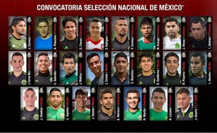 'Pikolín' y 'Chuy' Corona, las novedades del Tri