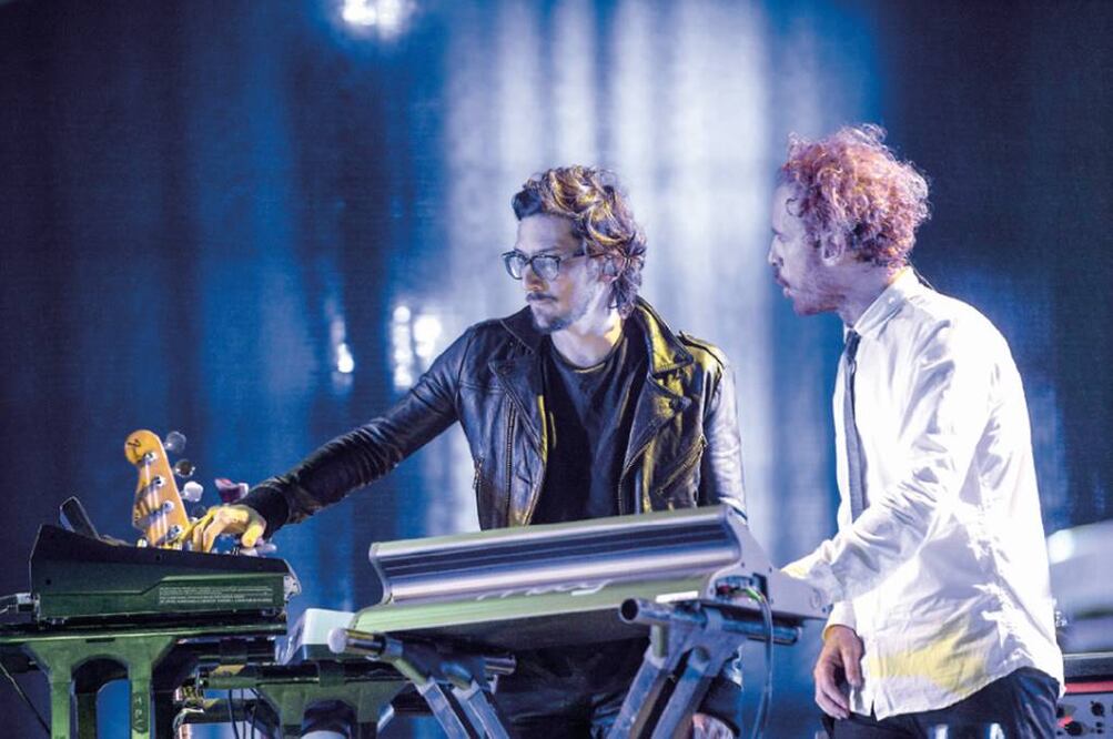 Casi dos horas duró el concierto de la agrupación mexicana