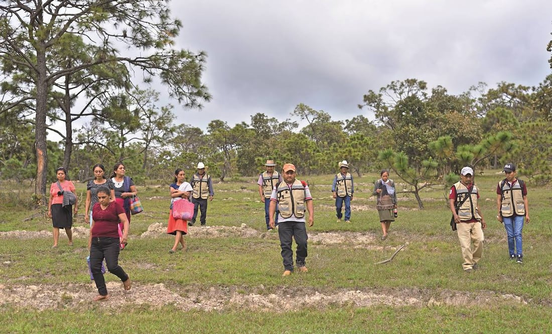 Desde 2020, campesinos se unieron para proteger el Parque Nacional Juan Álvarez de los ocoteros, taladores, de incendios y cualquier otra amenaza. Fotos: Salvador Cisneros/ EL UNIVERSAL.