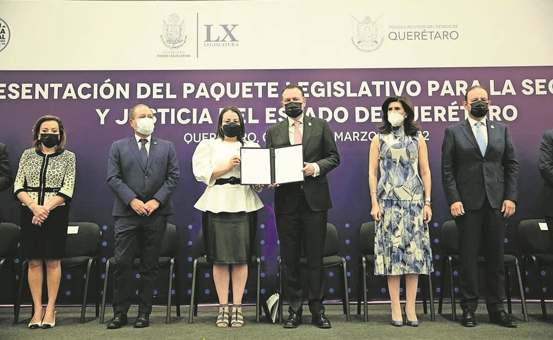 Mauricio Kuri dijo que las iniciativas presentadas tienen como meta mantener la calidad de vida en la entidad. Foto: Especial 