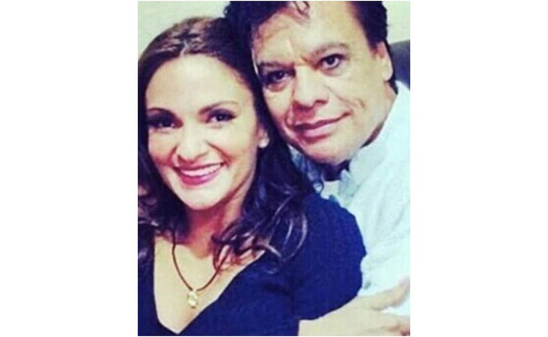 Juan Gabriel y Mariana Seoane. Foto: Especial