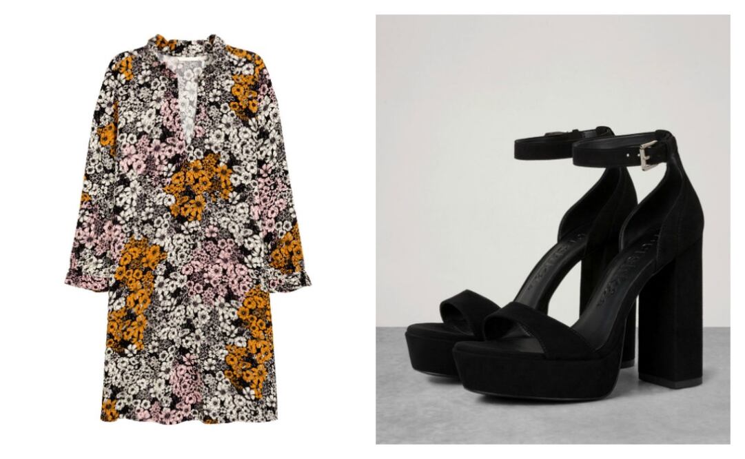 Vestido de H&M $399
Sandalias de Bershka $599