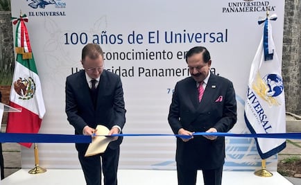 Inauguran exposición fotográfica "100 años de EL UNIVERSAL" en la UP
