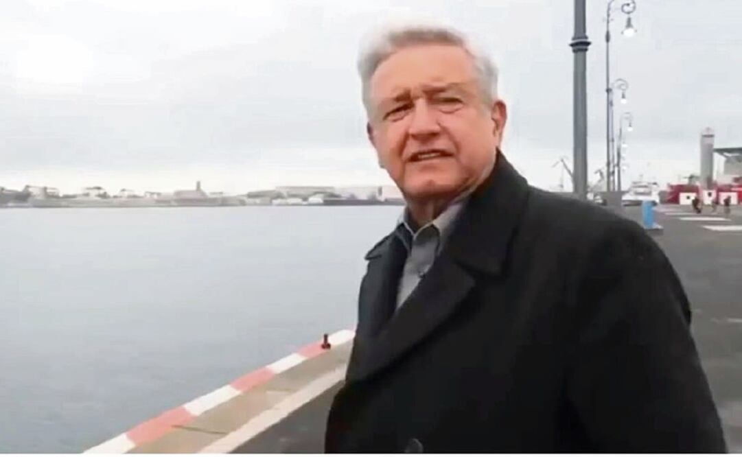 Foto: El precandidato aprovechó su gira por Veracruz para responder a acusaciones sobre presuntos vínculos con Rusia. (TOMADA DE VIDEO)