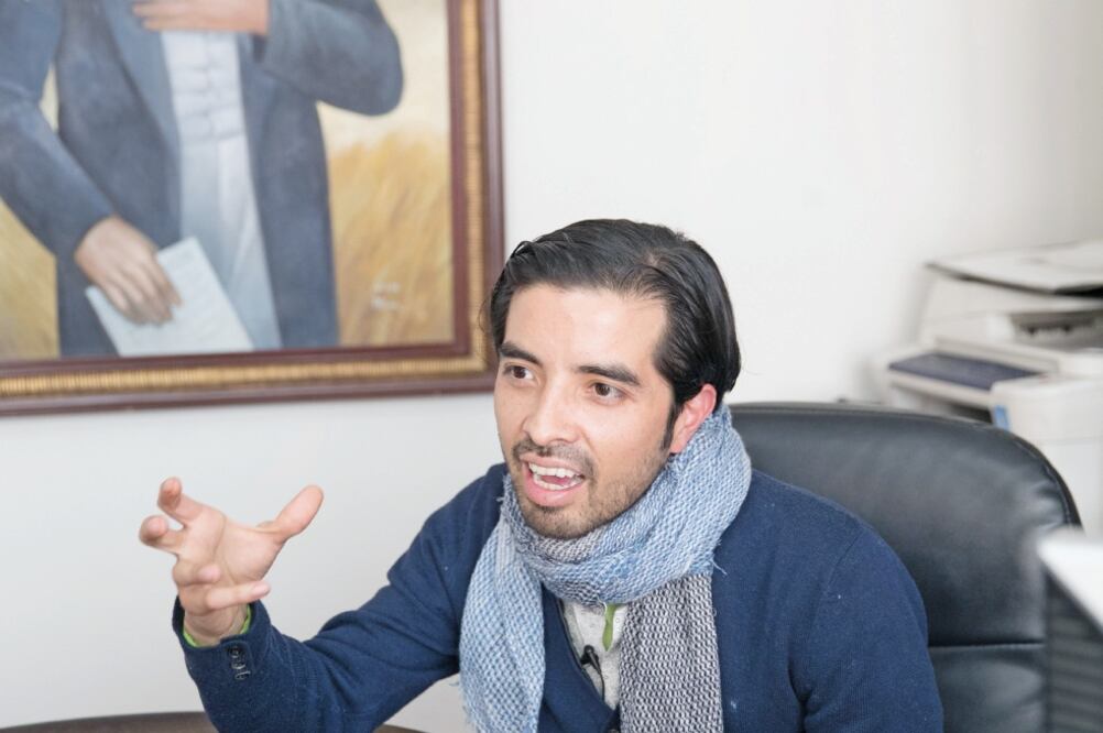 René Fujiwara Montelongo Ex diputado y nieto de Elba Esther Gordillo, ex dirigente del magisterio nacional (GERMÁN ESPINOSA. EL UNIVERSAL)