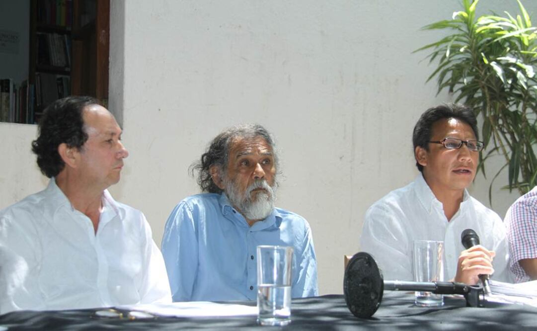 Un Juez concedió el amparo promovido por la asociación civil Pro-Oax, que encabeza el pintor Francisco Toledo, ambientalistas y vecinos del Cerro del Fortín, para suspender la construcción del Centro de Convenciones en este lugar. FOTO: José Luis Jerónimo