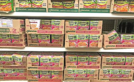 Sopas instantáneas volverán al anaquel