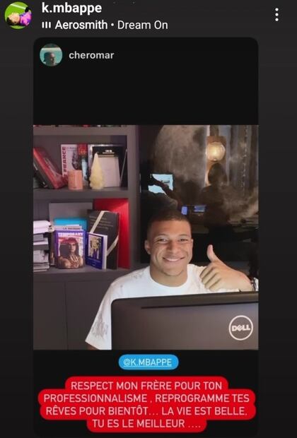 El contundente mensaje de Mbappé en Instagram