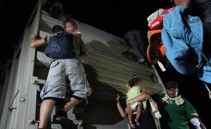 Abordan 400 migrantes "La Bestia", en Arriaga