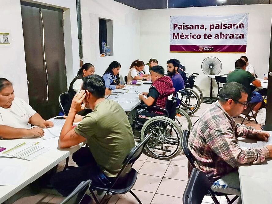 En Coahuila, las autoridades informaron que hasta el 30 de noviembre habían sido atendidas 3 mil 542 personas que fueron regresadas por su frontera. Foto: Especial