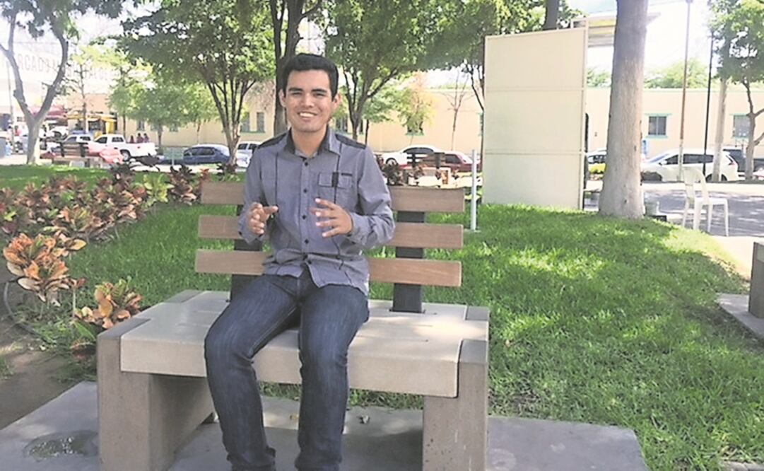 Christopher Rodolfo Álvarez es un estudiante de Comunicación con espíritu altruista. (JAVIER CABRERA. EL UNIVERSAL)