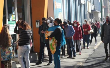 Piden sanciones para quien omite medidas sanitarias por Covid afuera de comercios en Edomex