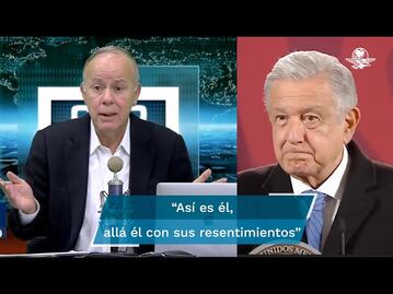 Ciro Gómez Leyva reprueba agresión de AMLO: "estoy contigo y viene un escupitajo a la cara"