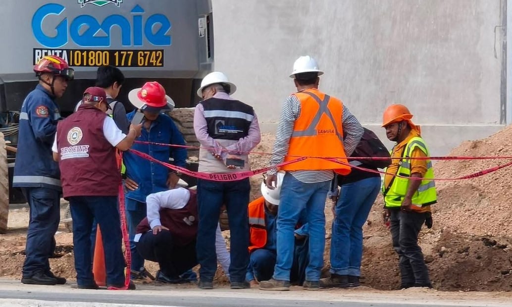 SSP implementó un cierre vial en la zona. Foto: Especial.