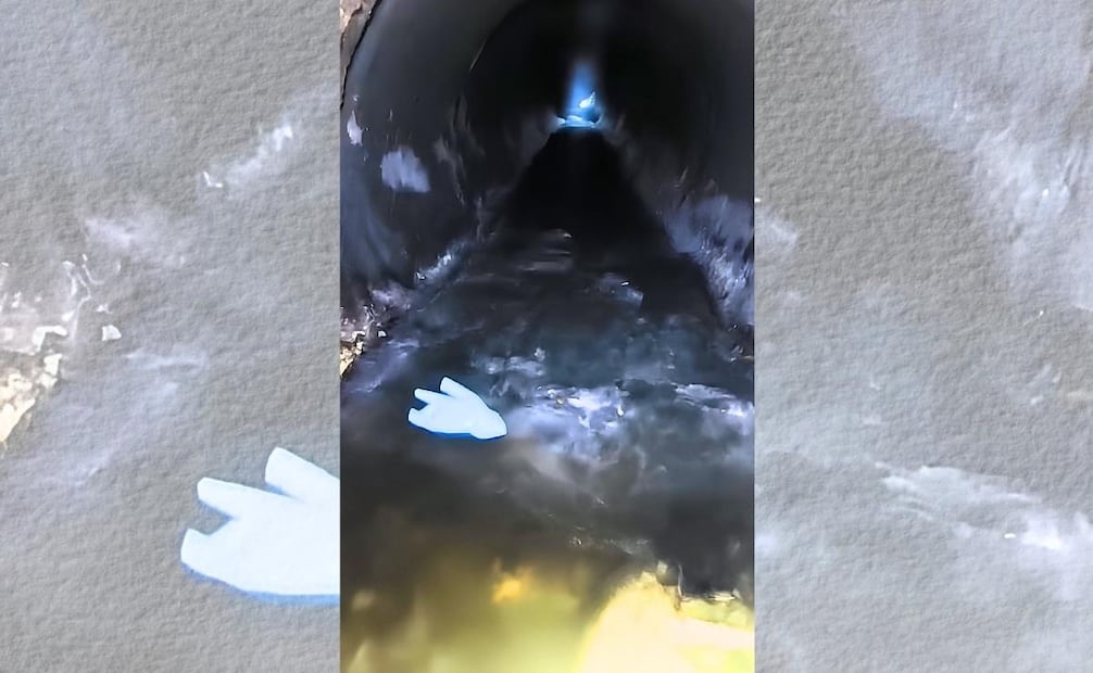 El gobierno de Ecatepec detectó al menos dos kilómetros de cavernas bajo la vialidad. 03/06/2026. | Foto: Especial.