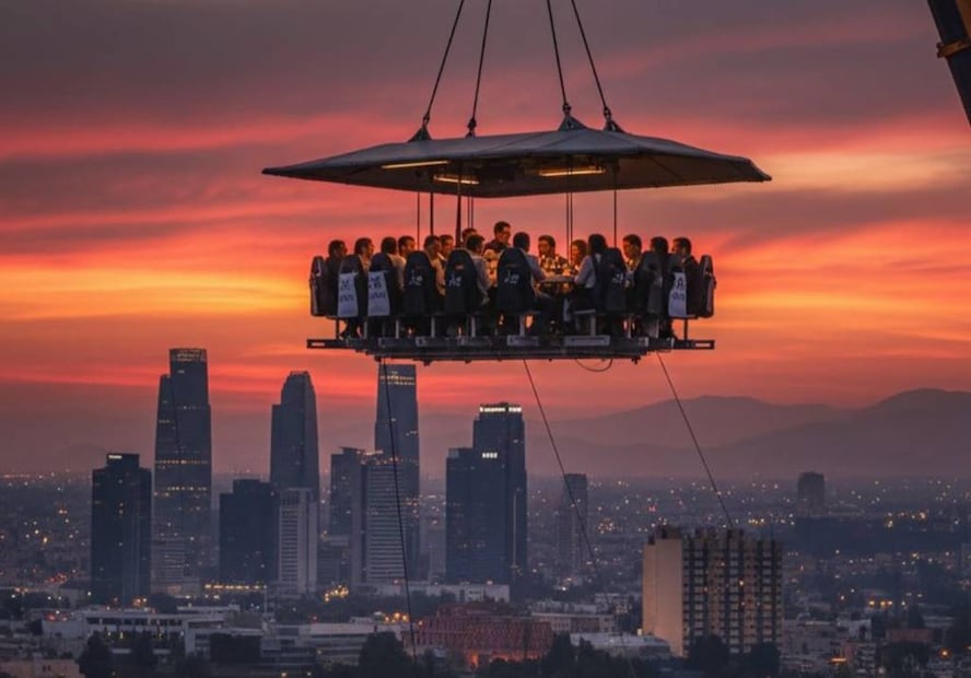 Foto: Dinner in the Sky México