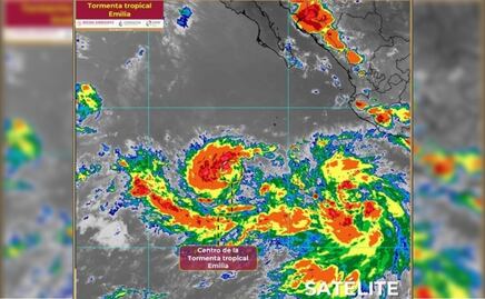 Depresión tropical Cinco-E se intensifica a tormenta Emilia al sur de Cabo San Lucas; no representa riesgo