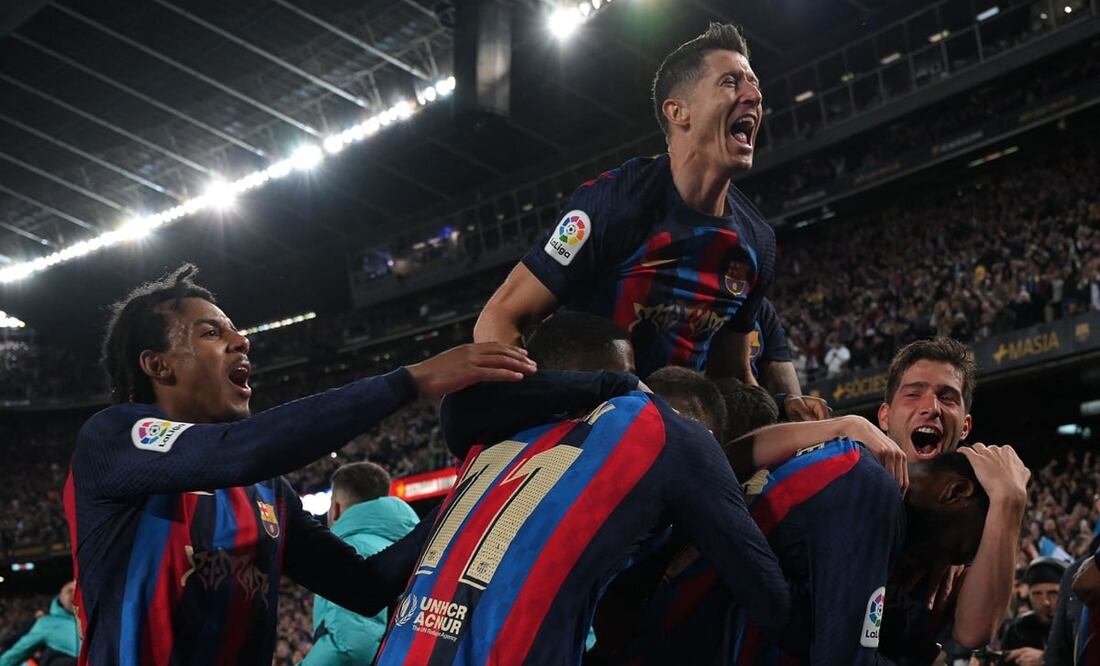 Barcelona vino de atrás / FOTO: AFP